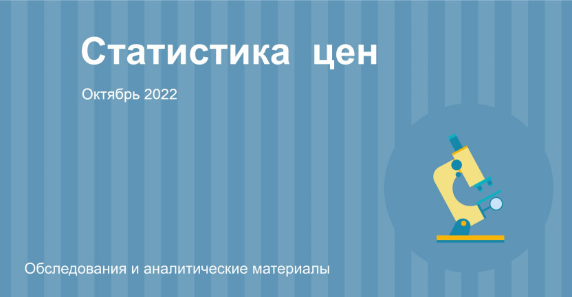 Индекс потребительских цен в Республике Алтай в октябре 2022 года